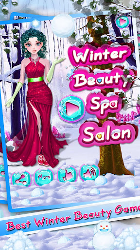 Android application Winter Beauty Spa Salon screenshort