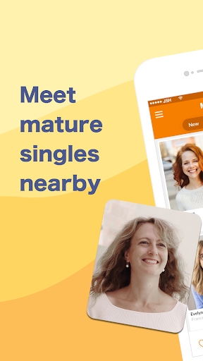 Android application Mature Singles: Over 40 Dating screenshort