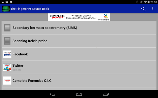 The Fingerprint Source Book UK
