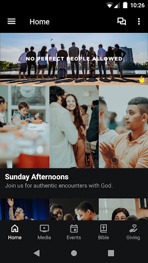 Android application Extraordinary Church screenshort