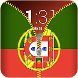 Portugal Flag Zipper Locker icon