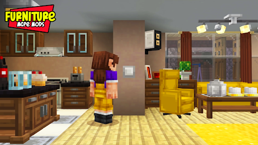 Android application Modern Furniture Minecraft Mod screenshort