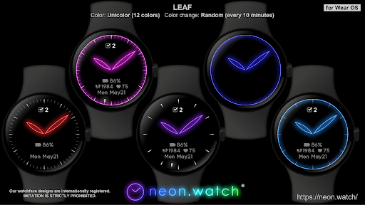 LEAF (unicolor, random) Screenshot 2 - AppWisp.com