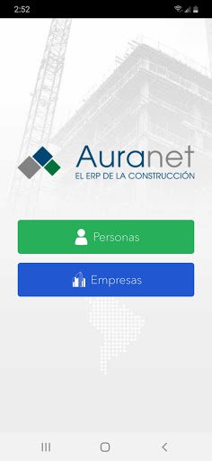 Android application Control de asistencia en línea screenshort