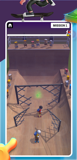 Android application Skater-Skate Game screenshort