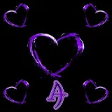Hearts Purple Xperien Theme icon