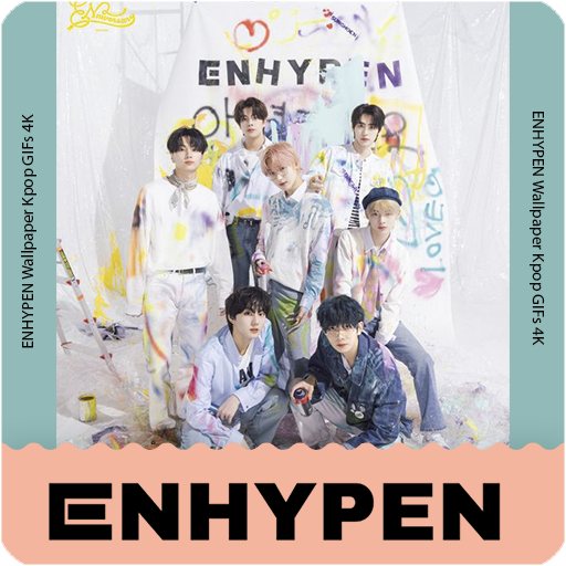 ENHYPEN Wallpaper Kpop GIFs 4K logo