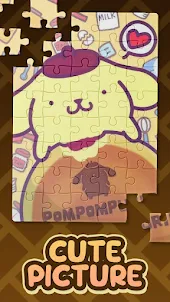 Pompompurin Cute Puzzle Game