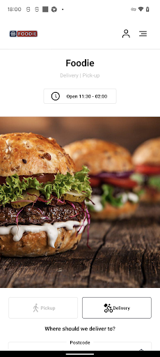 Android application Foodie Leeds screenshort