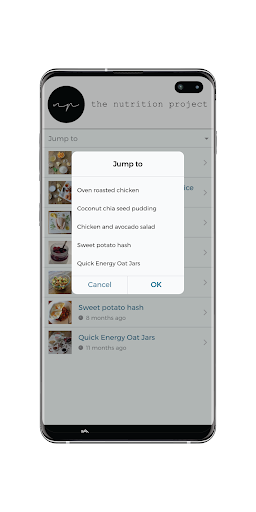 Nutrition Project Screenshot 3 - AppWisp.com