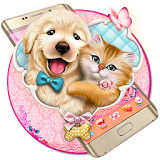 Kitty and Puppy Theme icon