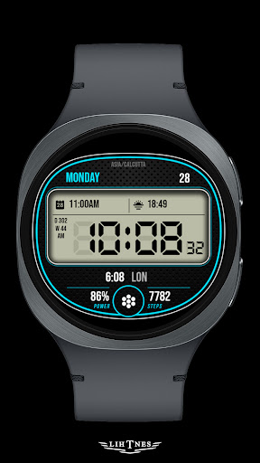 Classic Digital Watch Face 053 screenshot 0