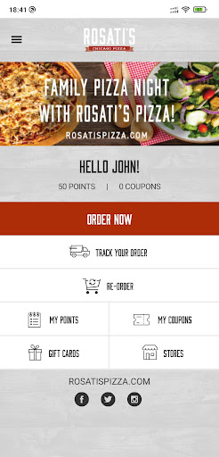 Android application Rosati's screenshort