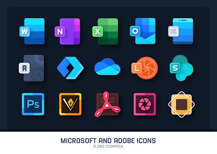 Flora : Material Icon Pack APK/MOD 6