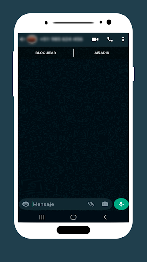 Enviar mensajes sin agregar Screen 2