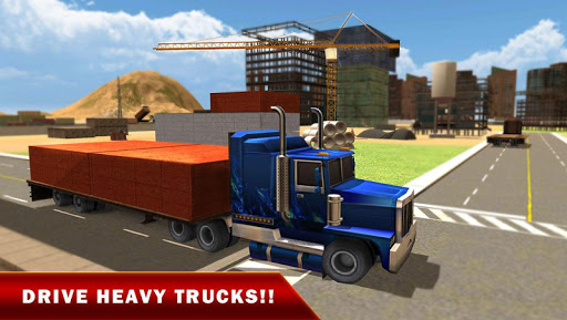 Excavator Truck Driving Game  screenshots 1