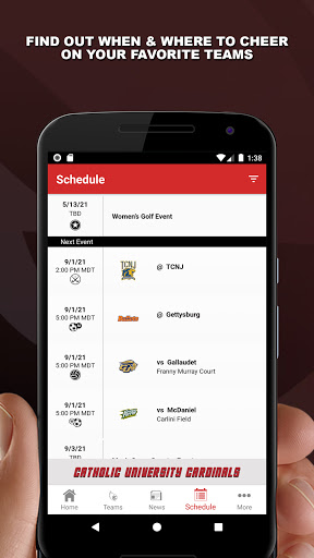 Catholic University Cardinals Screen 2