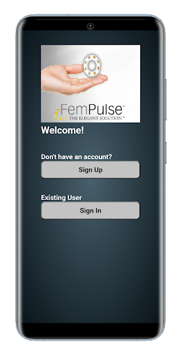 Android application FemPulse Bladder Diary screenshort