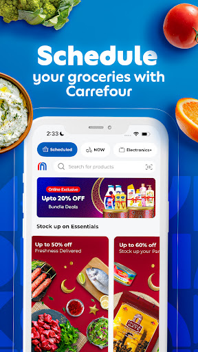 Screenshot of MAF Carrefour Online Shopping