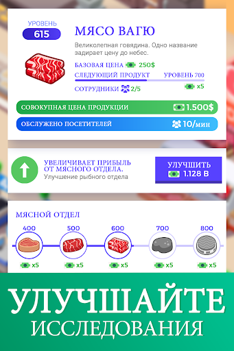 Idle Supermarket Tycoon - Shop