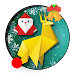Origami: Christmas paper Icon