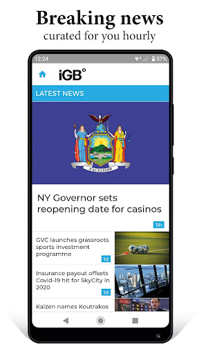 Android application iGaming Business screenshort