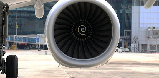 Aircraft engine sound
