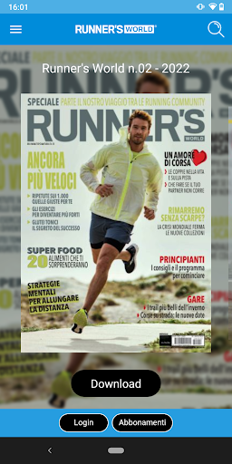 Runners World Italia Screen 2