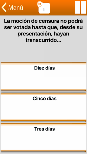 Test Constitución Española + Screen 3