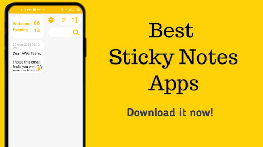 Sticky Notes Screen 2
