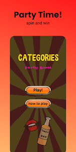 Categories Party Game