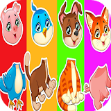 WrongHeads animal for kids icon