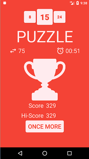 Fifteen Puzzle Screen 2