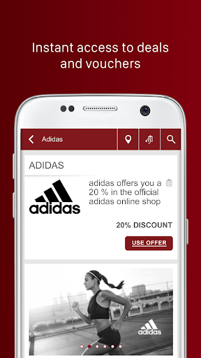 Android application corporate benefits Benelux screenshort