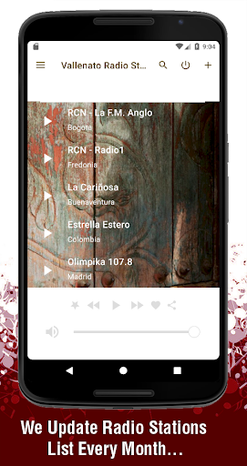 Vallenato Radio Stations Screen 3