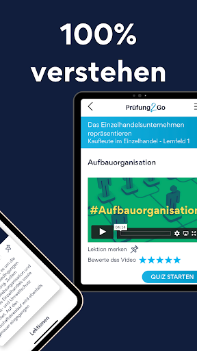 Prüfung2Go - die Azubi Lernapp Screen 2