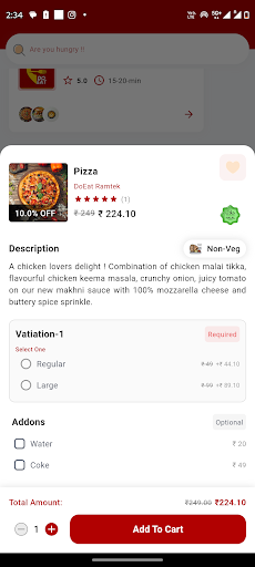 Eat Now - Food Delivery App