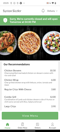 Syston Sizzler Screen 2
