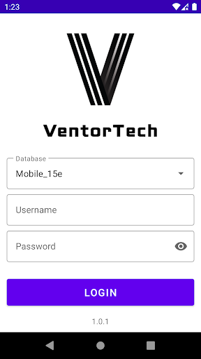 Android application Simple Odoo inventory screenshort