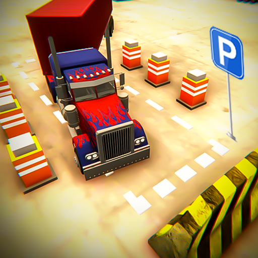 Cargo Truck Parking Truck Game