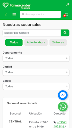 Farmacenter Screen 2