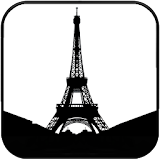 Eiffel Tower Silhouette icon