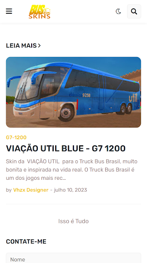 Android application Skins Bus Sim Brasil BSB screenshort