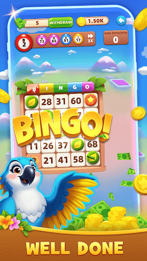 Happy Fun Bingo Cozy Camp