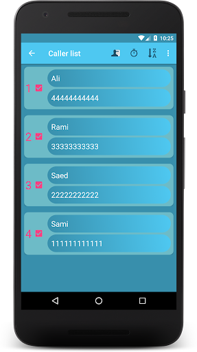 Android application Ringtone of Fajer screenshort