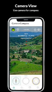 Captura de Pantalla 31 Brújula digital aplicación android