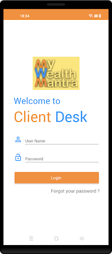 Android application My Wealth Mantra screenshort