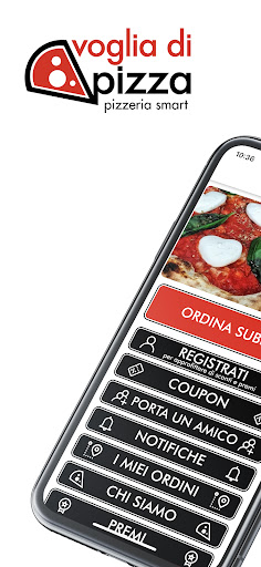 Android application Voglia di Pizza screenshort