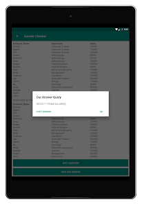 Captura de Pantalla 15 SQL Practice PRO - Learn DBs android