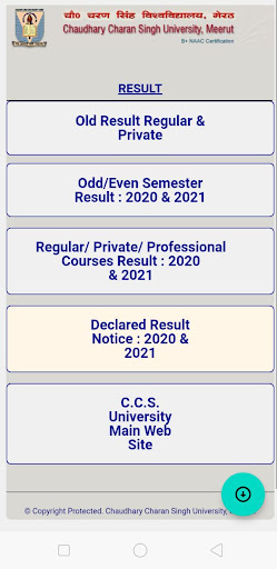 Maa Shakumbhari and CCS Result Screen 2